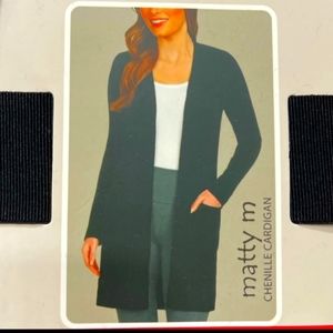 Matty m chenille cardigan